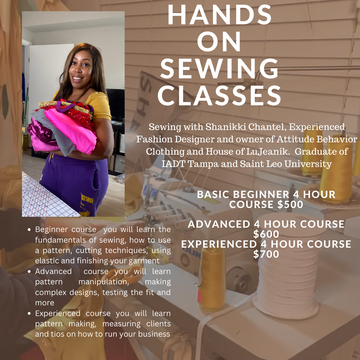 Hands On Sewing Classes