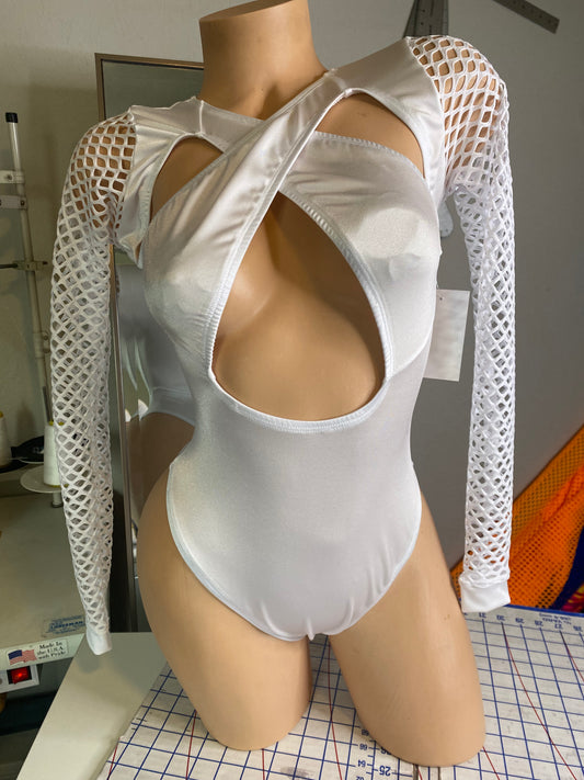 Top Tier Crisscross Long Sleeve Bodysuit